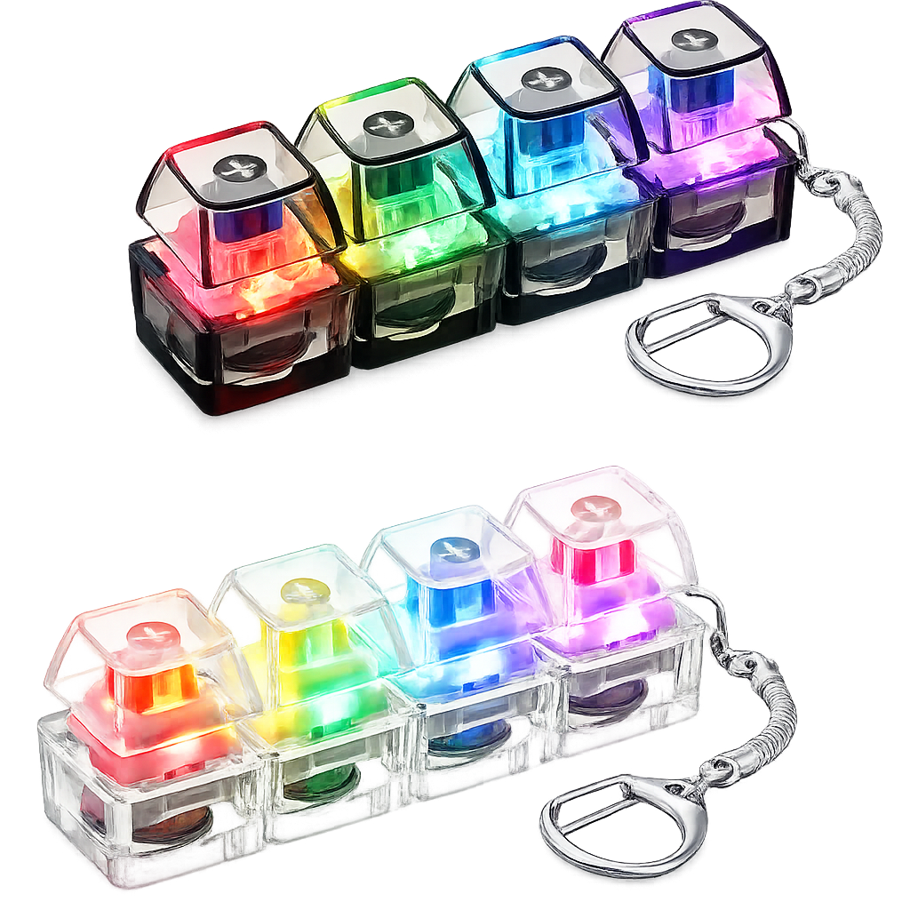 Mini Teclado Mecánico Anti-Estrés